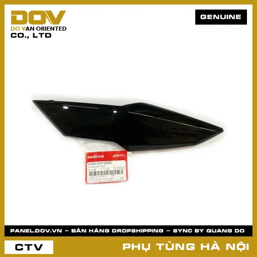 MÃ PHỤ TÙNG : 64360K2PV60ZC ỐP TRƯỚC TRÁI *NH1* — 64360K2PV60ZC