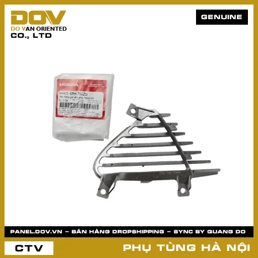 MÃ PHỤ TÙNG : 64405KPH700ZD TẤM THÔNG GIÓ YẾM PHẢI *NH411M — 64405KPH700ZD
