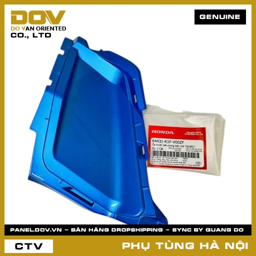 MÃ PHỤ TÙNG : 64431K1FV00ZF ỐP TRƯỚC BÊN TRONG BÊN TRÁI *B189C* — 64431K1FV00ZF