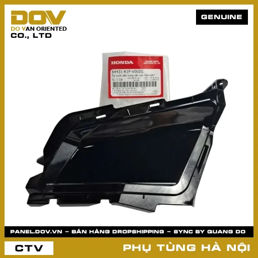 MÃ PHỤ TÙNG : 64431K1FV00ZG ỐP TRƯỚC BÊN TRONG BÊN TRÁI *NHA69P* — 64431K1FV00ZG