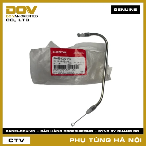 MÃ PHỤ TÙNG : 64455KVGV41 DÂY NẮP HỘP ĐỒ TRƯỚC — 64455KVGV41
