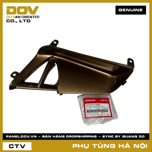 MÃ PHỤ TÙNG : 64456KYL840ZA TẤM THÔNG GIÓ ỐP YẾM TRÁI *Y20 — 64456KYL840ZA