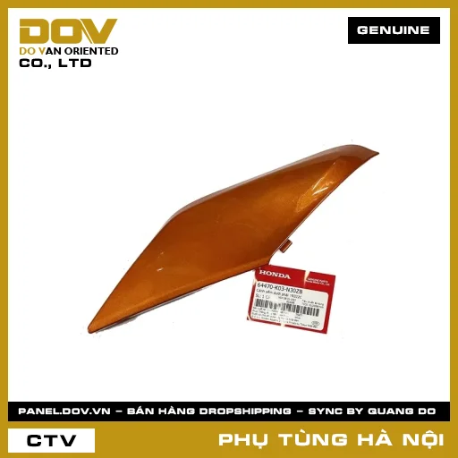 MÃ PHỤ TÙNG : 64470K03N30ZB CÁNH YẾM DƯỚI PHẢI YR322C — 64470K03N30ZB