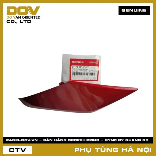 MÃ PHỤ TÙNG : 64470K03N30ZC CÁNH YẾM DƯỚI PHẢI R340C — 64470K03N30ZC
