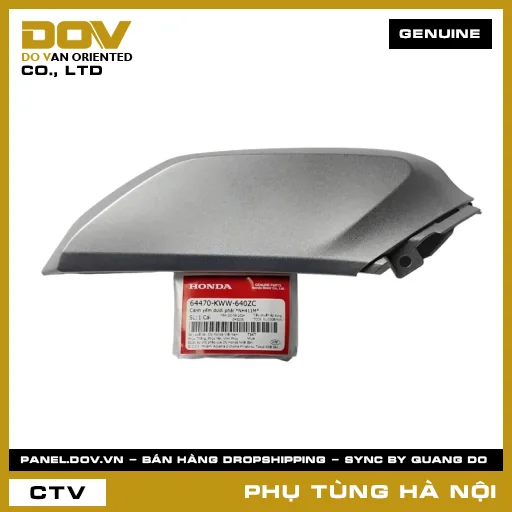 MÃ PHỤ TÙNG : 64470KWW640ZC CÁNH YẾM DƯỚI PHẢI *NH411M* — 64470KWW640ZC
