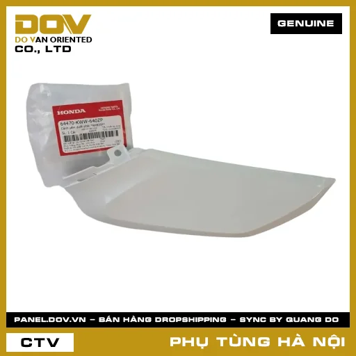 MÃ PHỤ TÙNG : 64470KWW640ZP CÁNH YẾM DƯỚI PHẢI *NHB35P* — 64470KWW640ZP