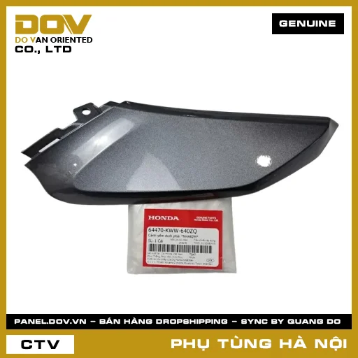 MÃ PHỤ TÙNG : 64470KWW640ZQ CÁNH YẾM DƯỚI PHẢI *NHA62M* — 64470KWW640ZQ