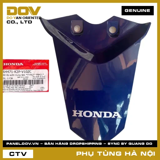 MÃ PHỤ TÙNG : 64471K2PV10ZC BỘ ỐP SƯỜN TRUNG TÂM *PB421* — 64471K2PV10ZC