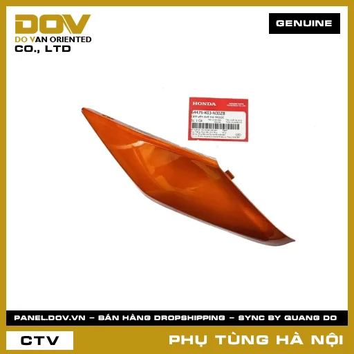 MÃ PHỤ TÙNG : 64475K03N30ZB CÁNH YẾM DƯỚI TRÁI YR322C — 64475K03N30ZB