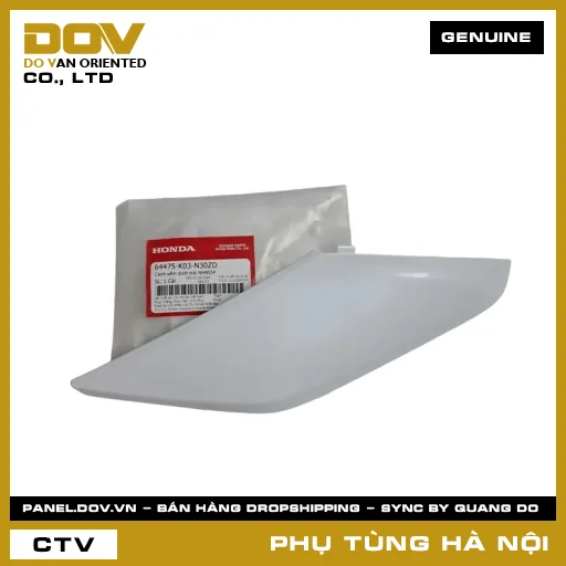 MÃ PHỤ TÙNG : 64475K03N30ZD CÁNH YẾM DƯỚI TRÁI NHB55P — 64475K03N30ZD