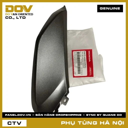 MÃ PHỤ TÙNG : 64475KWW640ZQ CÁNH YẾM DƯỚI TRÁI *NHA62M* — 64475KWW640ZQ
