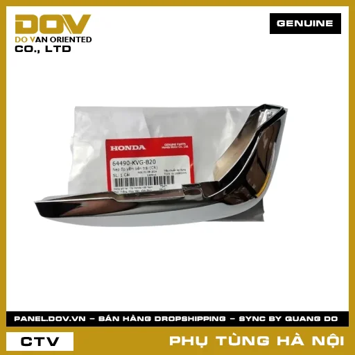 MÃ PHỤ TÙNG : 64490KVGB20 NẸP ỐP YẾM BÊN TRÁI (CR) — 64490KVGB20