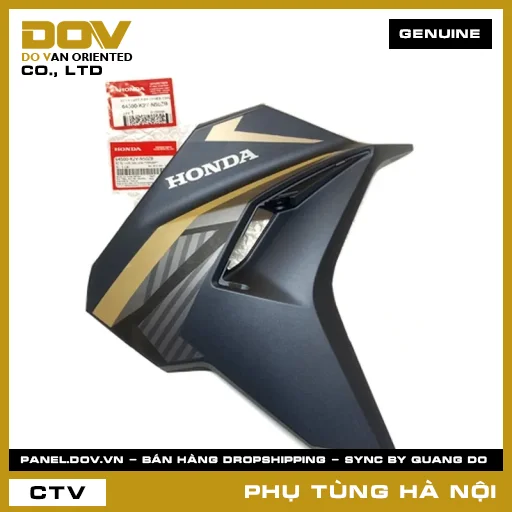 MÃ PHỤ TÙNG : 64500K2VN50ZB BỘ ỐP TRƯỚC BÊN PHẢI *PB406M* — 64500K2VN50ZB