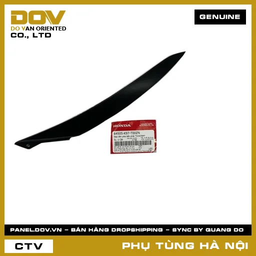 MÃ PHỤ TÙNG : 64505K97T00ZN NẸP ĐÈN PHA BÊN PHẢI *NHA76M* — 64505K97T00ZN