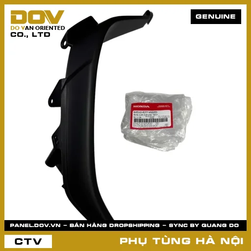 MÃ PHỤ TÙNG : 64510K27V00ZD BỘ ỐP TRƯỚC DƯỚI PHẢI *NH1* — 64510K27V00ZD