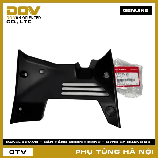 MÃ PHỤ TÙNG : 64510KYZ900 TẤM CHẮN BÙN TRƯỚC BÊN TRONG — 64510KYZ900