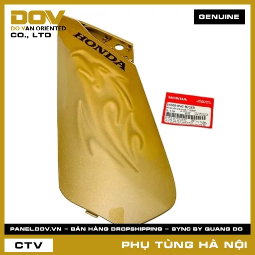 MÃ PHỤ TÙNG : 64600KVGB20ZB BỘ ỐP YẾM TRÁI TRƯỚC *Y209M* — 64600KVGB20ZB
