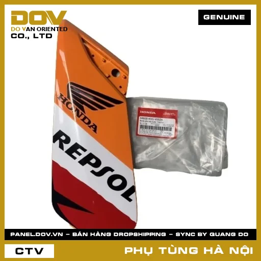 MÃ PHỤ TÙNG : 64600KVGV00ZA BỘ ỐP YẾM TRÁI TRƯỚC *YR271* — 64600KVGV00ZA