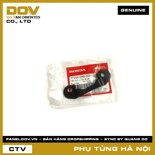 MÃ PHỤ TÙNG : 77204GN5900 TẤM ĐỊNH VỊ BẢN LỀ YÊN — 77204GN5900