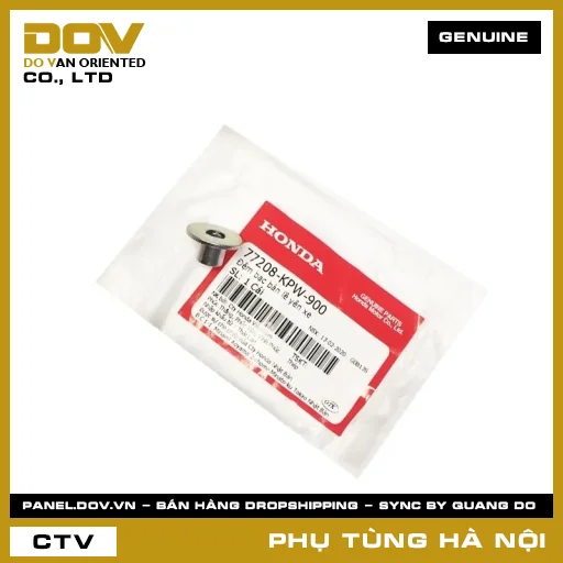 MÃ PHỤ TÙNG : 77208KPW900 ĐỆM BẠC BẢN LỀ YÊN XE — 77208KPW900