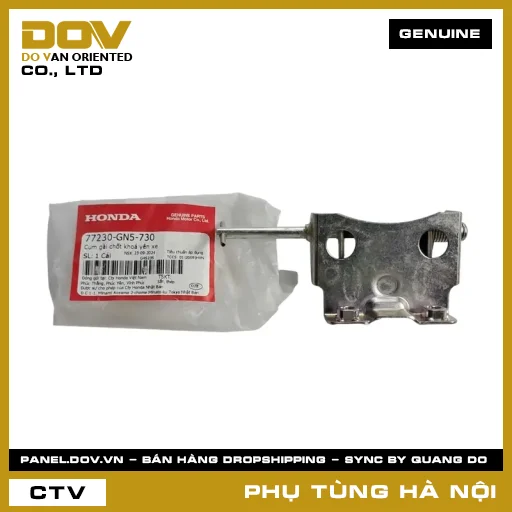 MÃ PHỤ TÙNG : 77230GN5730 CỤM GÀI CHỐT KHOÁ YÊN XE — 77230GN5730