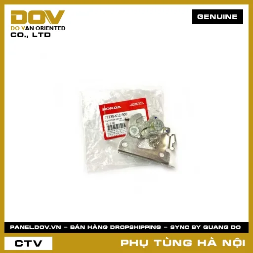 MÃ PHỤ TÙNG : 77230K12900 CỤM KHÓA YÊN XE — 77230K12900