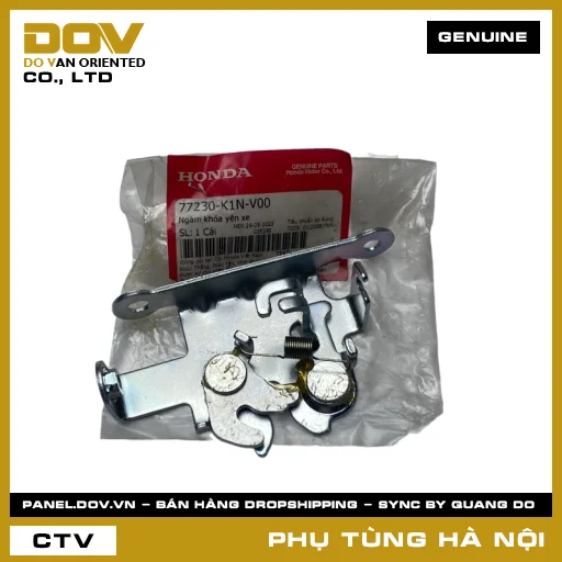 MÃ PHỤ TÙNG : 77230K1NV00 NGÀM KHÓA YÊN XE — 77230K1NV00