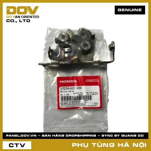 MÃ PHỤ TÙNG : 77230K2CV00 BỘ KHÓA YÊN XE — 77230K2CV00