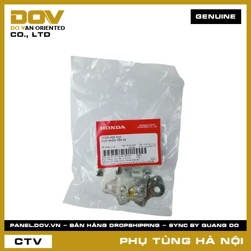 MÃ PHỤ TÙNG : 77230K56N10 CỤM KHÓA YÊN XE — 77230K56N10
