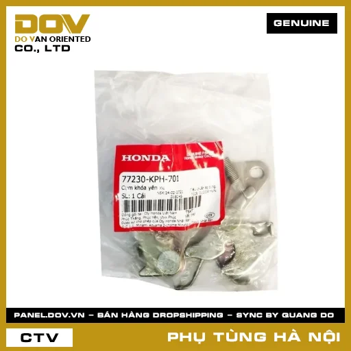 MÃ PHỤ TÙNG : 77230KPH701 CỤM KHÓA YÊN XE — 77230KPH701