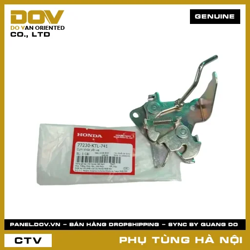 MÃ PHỤ TÙNG : 77230KTL741 CỤM KHÓA YÊN XE — 77230KTL741