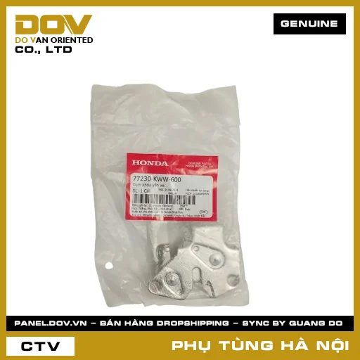 MÃ PHỤ TÙNG : 77230KWW600 CỤM KHÓA YÊN XE — 77230KWW600
