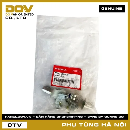 MÃ PHỤ TÙNG : 77230KZL930 CỤM KHÓA YÊN XE — 77230KZL930