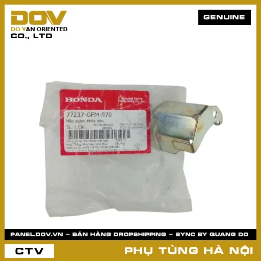 MÃ PHỤ TÙNG : 77237GFM970 NẮP NGÀM KHÓA YÊN — 77237GFM970