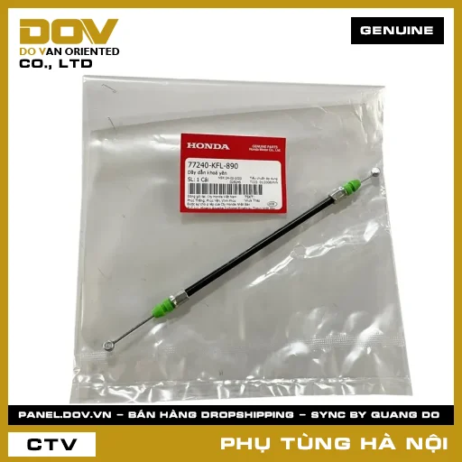 MÃ PHỤ TÙNG : 77240KFL890 DÂY DẪN KHOÁ YÊN — 77240KFL890