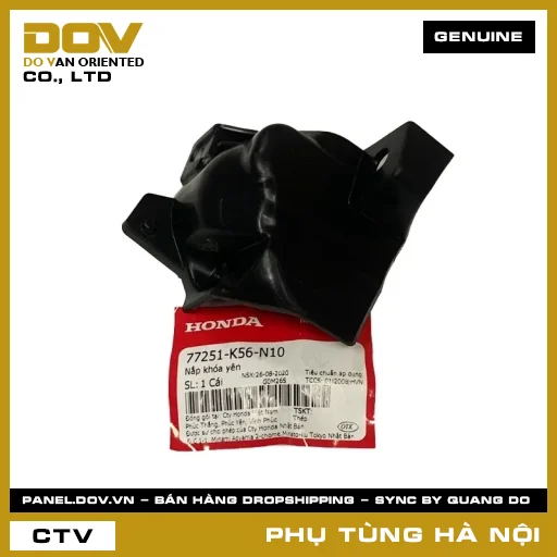 MÃ PHỤ TÙNG : 77251K56N10 NẮP KHÓA YÊN — 77251K56N10