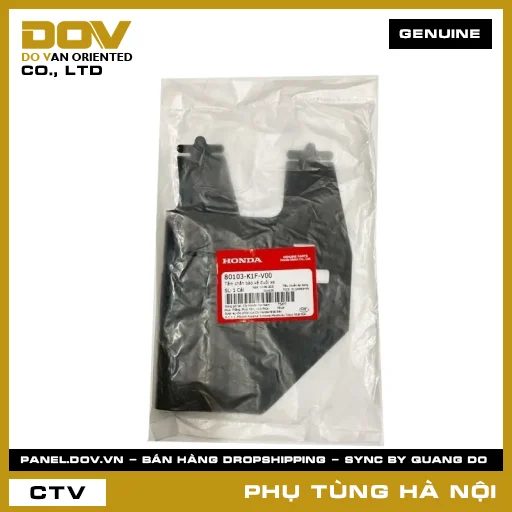 MÃ PHỤ TÙNG : 80103K1FV00 TẤM CHẮN BẢO VỆ ĐUÔI XE — 80103K1FV00