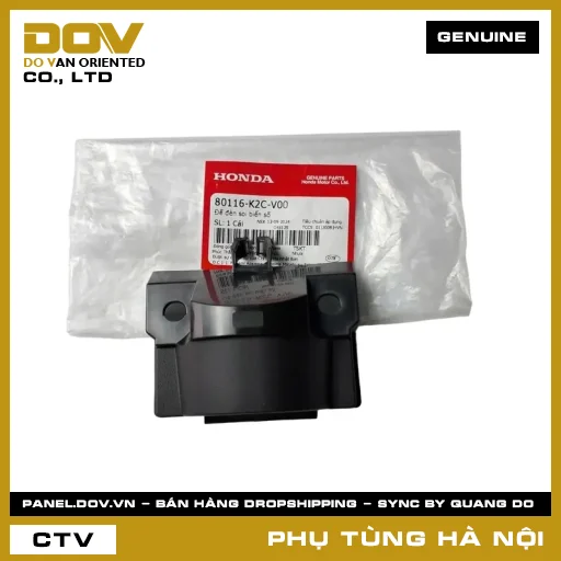MÃ PHỤ TÙNG : 80116K2CV00 ĐẾ ĐÈN SOI BIỂN SỐ — 80116K2CV00