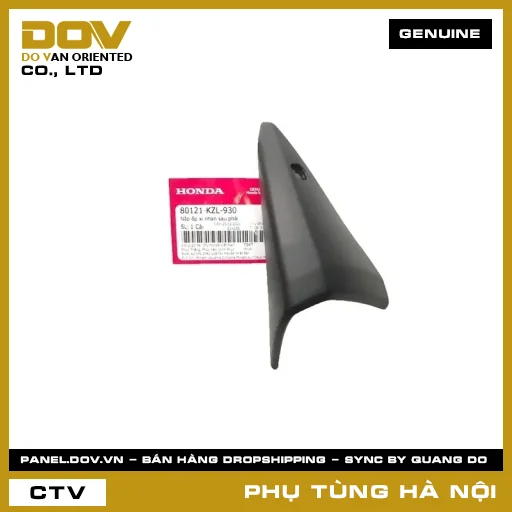 MÃ PHỤ TÙNG : 80121KZL930 NẮP ỐP XI NHAN SAU PHẢI — 80121KZL930
