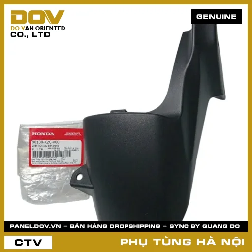 MÃ PHỤ TÙNG : 80130K2CV00 CHẮN BÙN SAU BÊN TRONG — 80130K2CV00