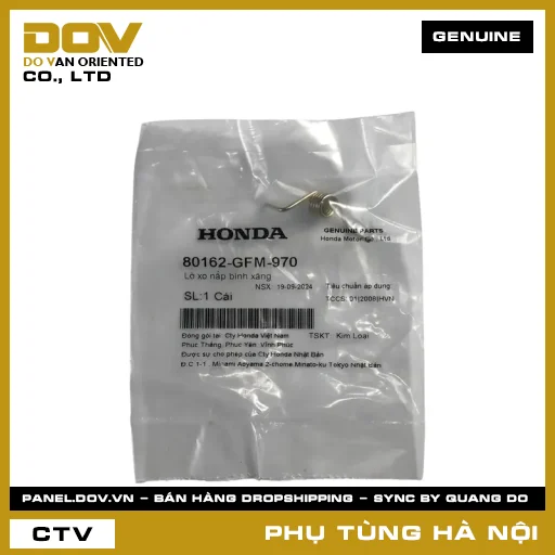 MÃ PHỤ TÙNG : 80162GFM970 LÒ XO NẮP BÌNH XĂNG — 80162GFM970