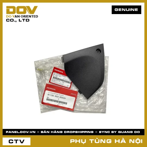 MÃ PHỤ TÙNG : 81135K53D00ZA NẮP HỘP ĐỒ *NH1* — 81135K53D00ZA
