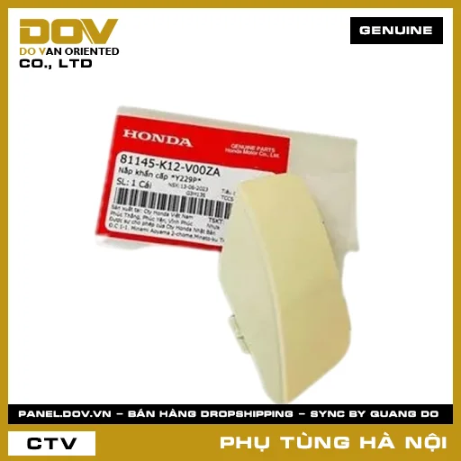 MÃ PHỤ TÙNG : 81145K12V00ZA NẮP KHẨN CẤP *Y229P* — 81145K12V00ZA
