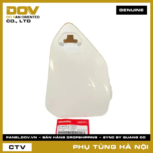 MÃ PHỤ TÙNG : 81160K12V00ZS NẮP HỘC CHỨA ĐỒ *NHB35P* — 81160K12V00ZS