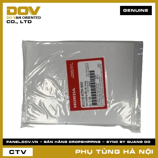 MÃ PHỤ TÙNG : 81218KTM900 TEM HƯỚNG DẪN TẢI TRỌNG — 81218KTM900