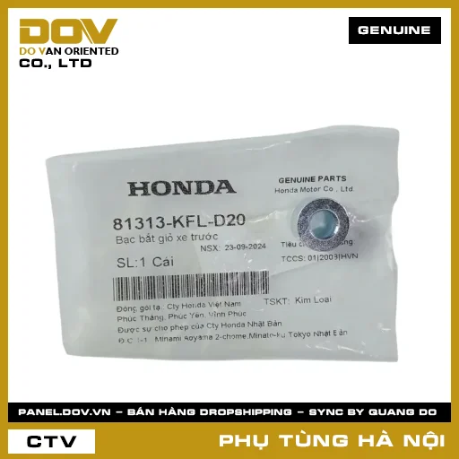 MÃ PHỤ TÙNG : 81313KFLD20 BẠC BẮT GIỎ XE TRƯỚC — 81313KFLD20