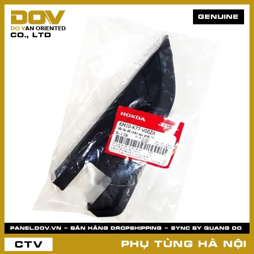 MÃ PHỤ TÙNG : 83410K77V00ZA NẮP ỐP ĐỂ CHÂN SAU PHẢI *NH1* — 83410K77V00ZA
