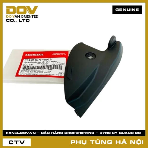 MÃ PHỤ TÙNG : 83450K1NV00ZB ỐP B ĐỂ CHÂN SAU BÊN PHẢI *NH1* — 83450K1NV00ZB