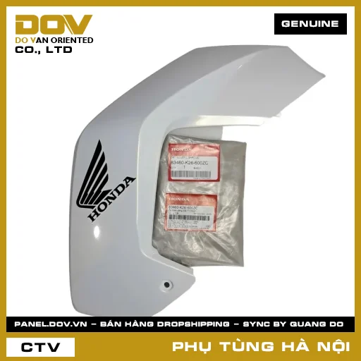 MÃ PHỤ TÙNG : 83460K26600ZC ỐP BÌNH XĂNG TRÁI *NHA87* — 83460K26600ZC