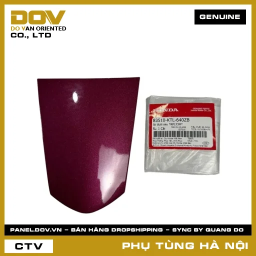 MÃ PHỤ TÙNG : 83510KTL640ZB ỐP ĐUÔI SAU *RP173M* — 83510KTL640ZB